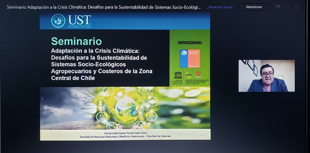 Universidad Santo Tomás Talca debatió sobre Cambio Climático